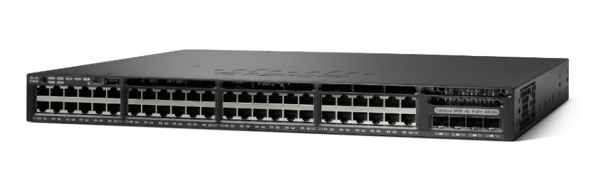 Cisco WS-C3650-48FQM-S Switch